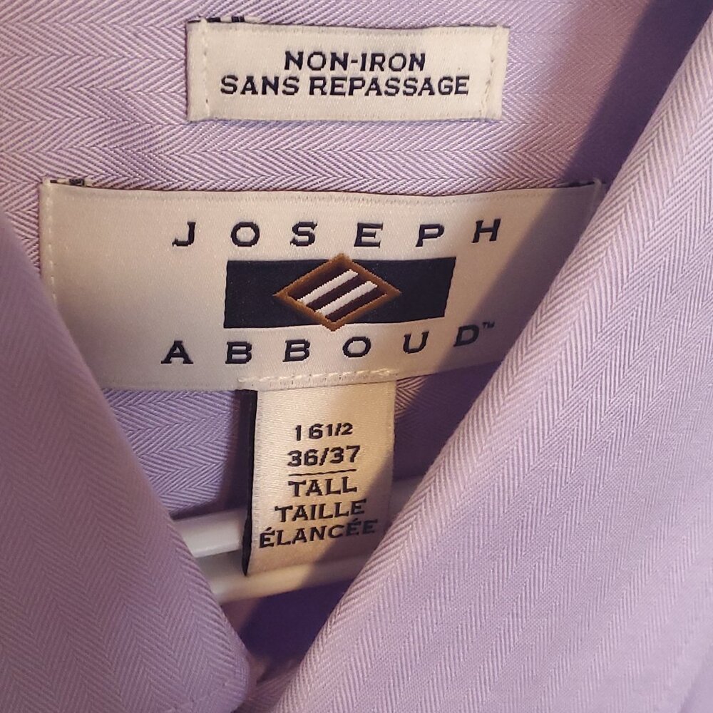 Joseph Abboud Men's Magenta Dress Shirt